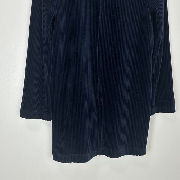 Madewell Jacket Womens XS Blue Texture & Thread Velour Corduroy Blazer - Picture 12 of 13